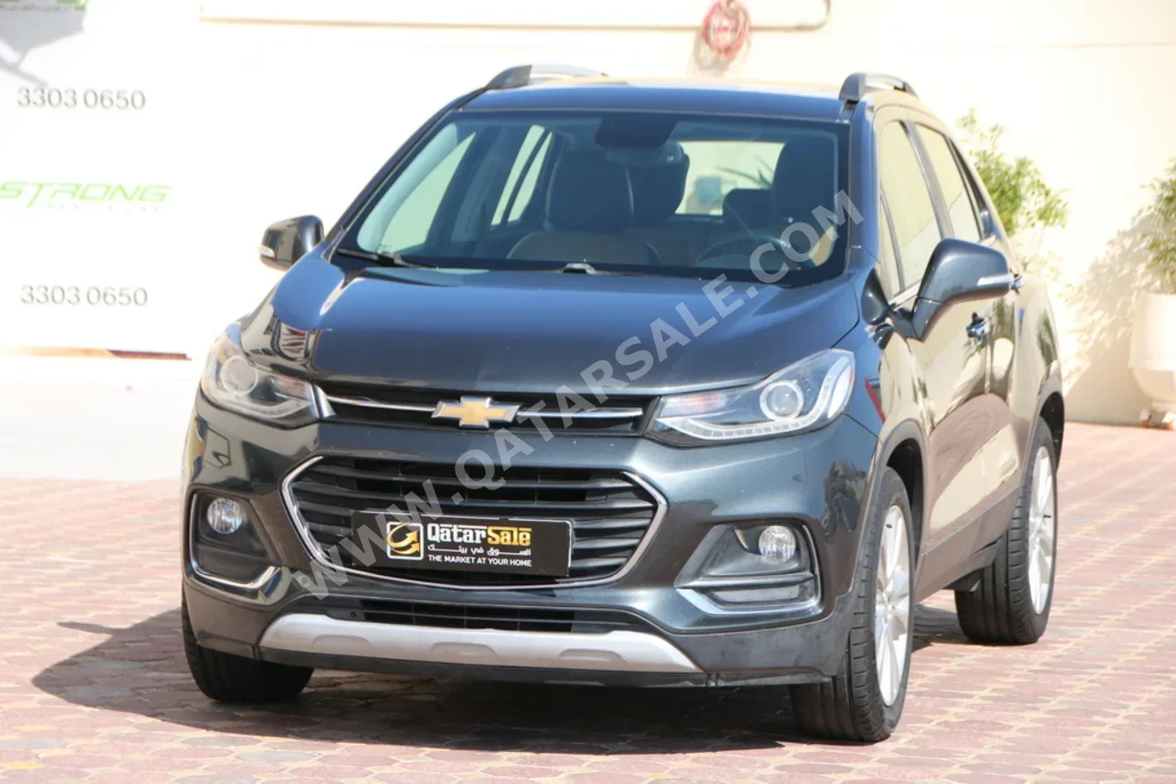 Chevrolet  Trax  Premier  2018  Automatic  88,000 Km  4 Cylinder  Front Wheel Drive (FWD)  Hatchback  Gray