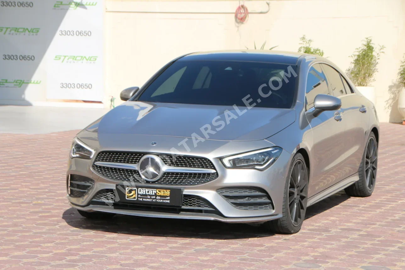 Mercedes-Benz  CLA  250  2020  Automatic  7,000 Km  4 Cylinder  Rear Wheel Drive (RWD)  Sedan  Gray