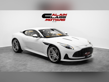 أستون مارتن  دي بي  12  2025  اوتوماتيك  975 كم  8 سلندر  دفع خلفي  كوبيه \ سبورت  أبيض