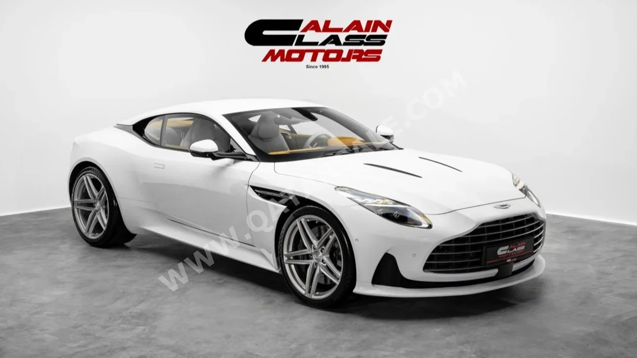 أستون مارتن  دي بي  12  2025  اوتوماتيك  975 كم  8 سلندر  دفع خلفي  كوبيه \ سبورت  أبيض