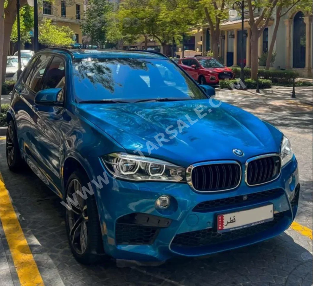 BMW  X-Series  X5 M Competition  2016  Automatic  180,000 Km  8 Cylinder  Four Wheel Drive (4WD)  SUV  Blue