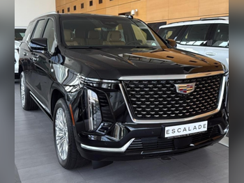 Cadillac  Escalade  8 Cylinder  SUV 4x4  Black  2025