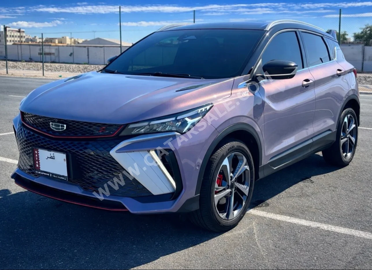 Geely  Coolray  Sport Limited  2025  Automatic  20,000 Km  4 Cylinder  Front Wheel Drive (FWD)  SUV  Purple  With Warranty