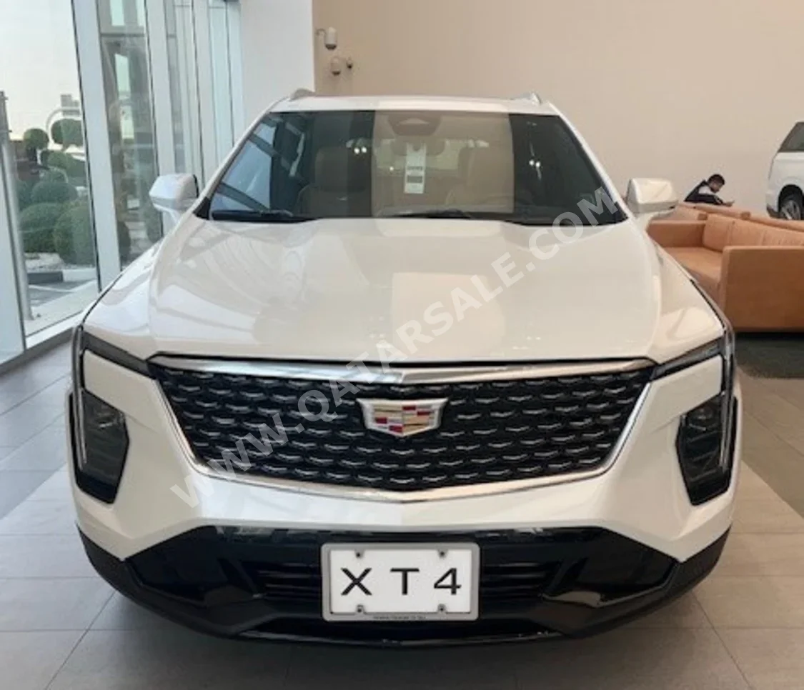 Cadillac  XT4  4 Cylinder  SUV ( AWD )  White  2025