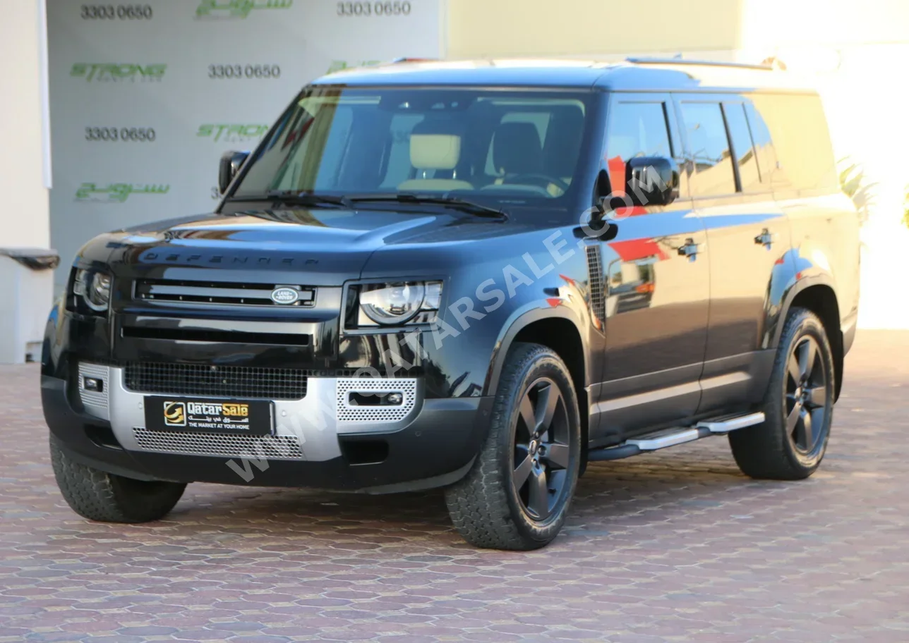 Land Rover Defender 130 2023 Automatic 24,000 Km 6 Cylinder Four Wheel Drive (4WD) SUV Black With Warranty