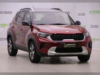 كيا  سونيت  2021  اوتوماتيك  65,000 كم  4 سلندر  سحب امامي  اس يو في  عنابي