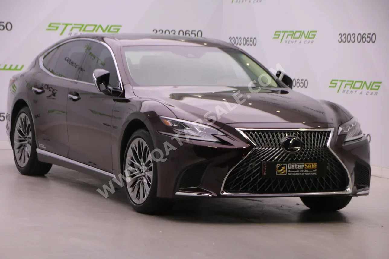 Lexus  LS  500  2018  Automatic  38,000 Km  6 Cylinder  Rear Wheel Drive (RWD)  Sedan  Maroon