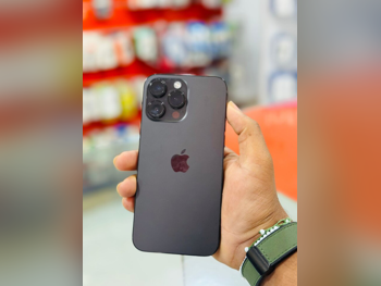 هواتف نقالة ابل  - ايفون 14  - برو ماكس  - أسود  - 256 جيجابايت