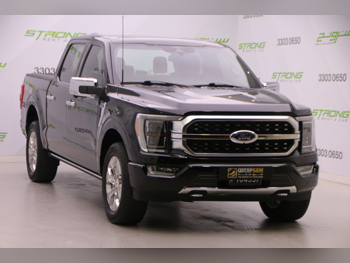 فورد  أف  150 بلاتينيوم  2023  اوتوماتيك  36,000 كم  6 سلندر  دفع رباعي  بيكب  أسود  تحت الضمان