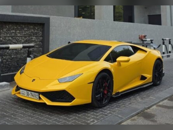 Lamborghini  Huracan  LP610-4  2015  Automatic  25,000 Km  10 Cylinder  All Wheel Drive (AWD)  Coupe / Sport  Yellow