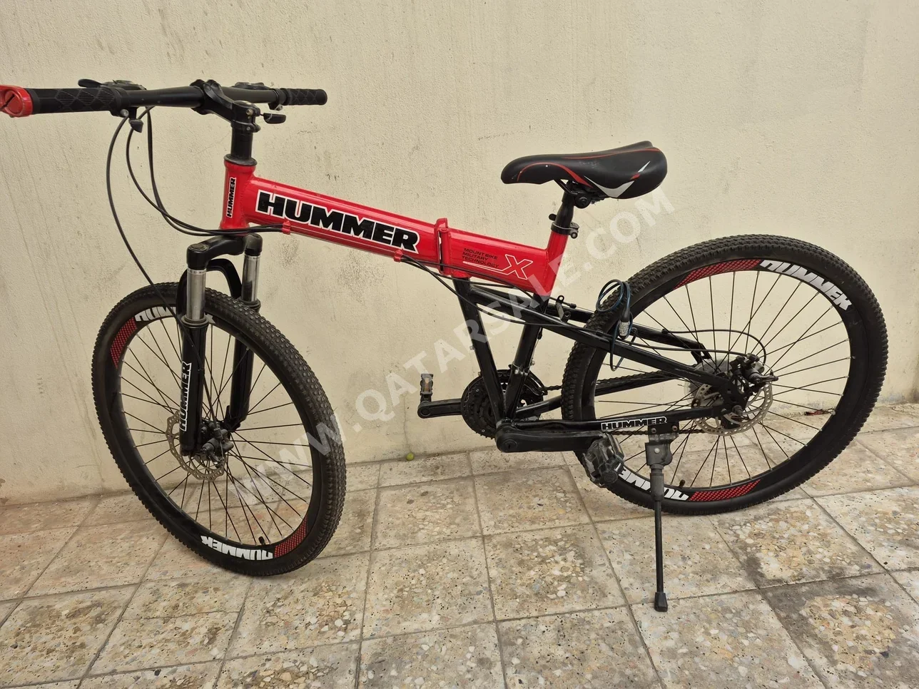 City Bicycle  - HUMMER  - Red