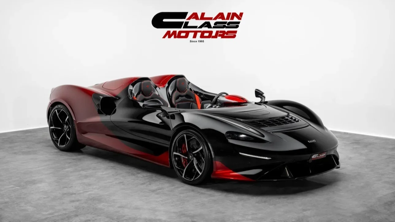 ماكلارين  ايلفا  2021  اوتوماتيك  26 كم  8 سلندر  دفع خلفي  كشف  اسود وأحمر