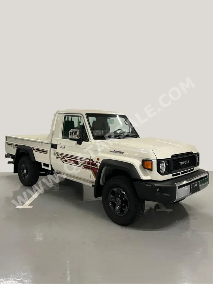 Toyota  Land Cruiser  LX  2025  Manual  0 Km  6 Cylinder  Four Wheel Drive (4WD)  Pick Up  White  With Warranty