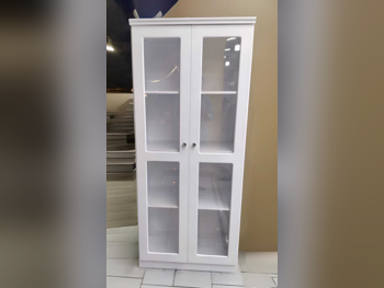 خزائن ودواليب الملابس والزينة - دوحة فيرنيتشر - خزائن - أبيض