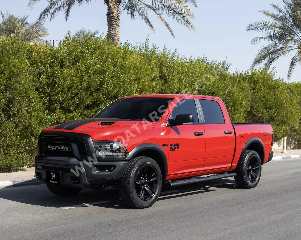 Dodge  Ram  Warlock  2023  Automatic  14,000 Km  8 Cylinder  Four Wheel Drive (4WD)  Pick Up  Red  With Warranty