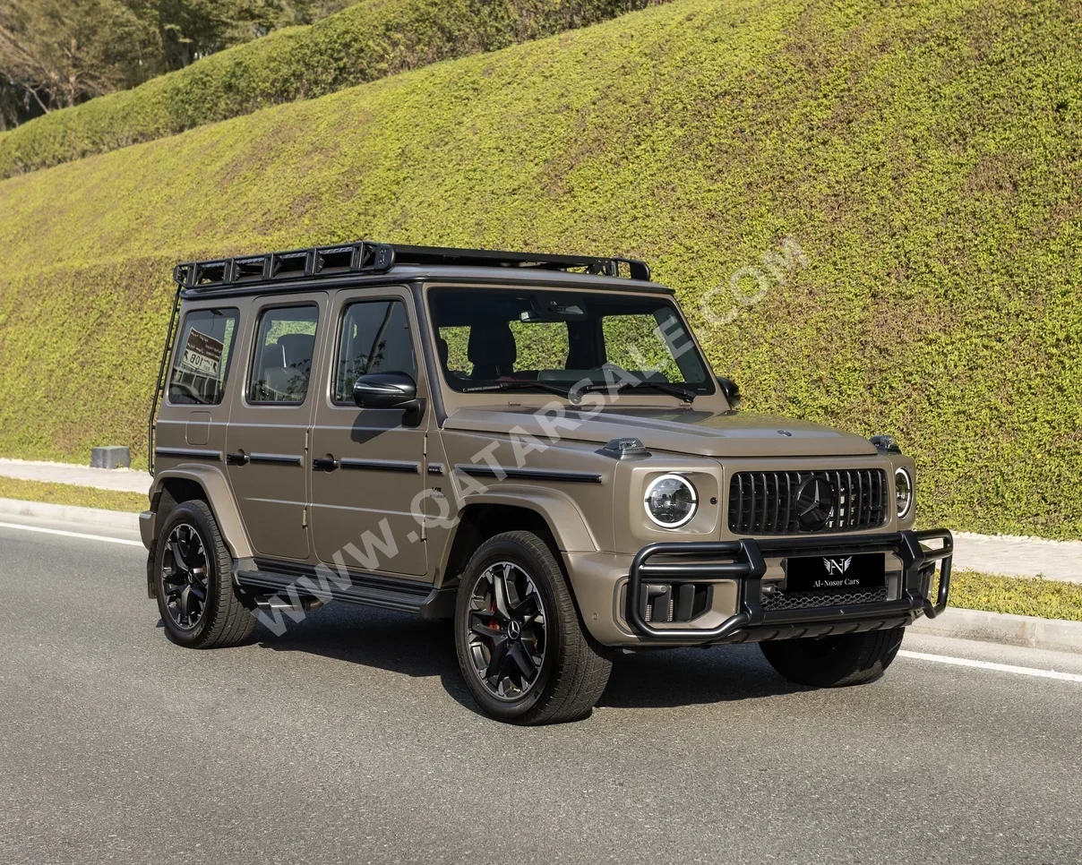 Mercedes-Benz  G-Class  63 AMG  2025  Automatic  8,000 Km  8 Cylinder  Four Wheel Drive (4WD)  SUV  Brown  With Warranty