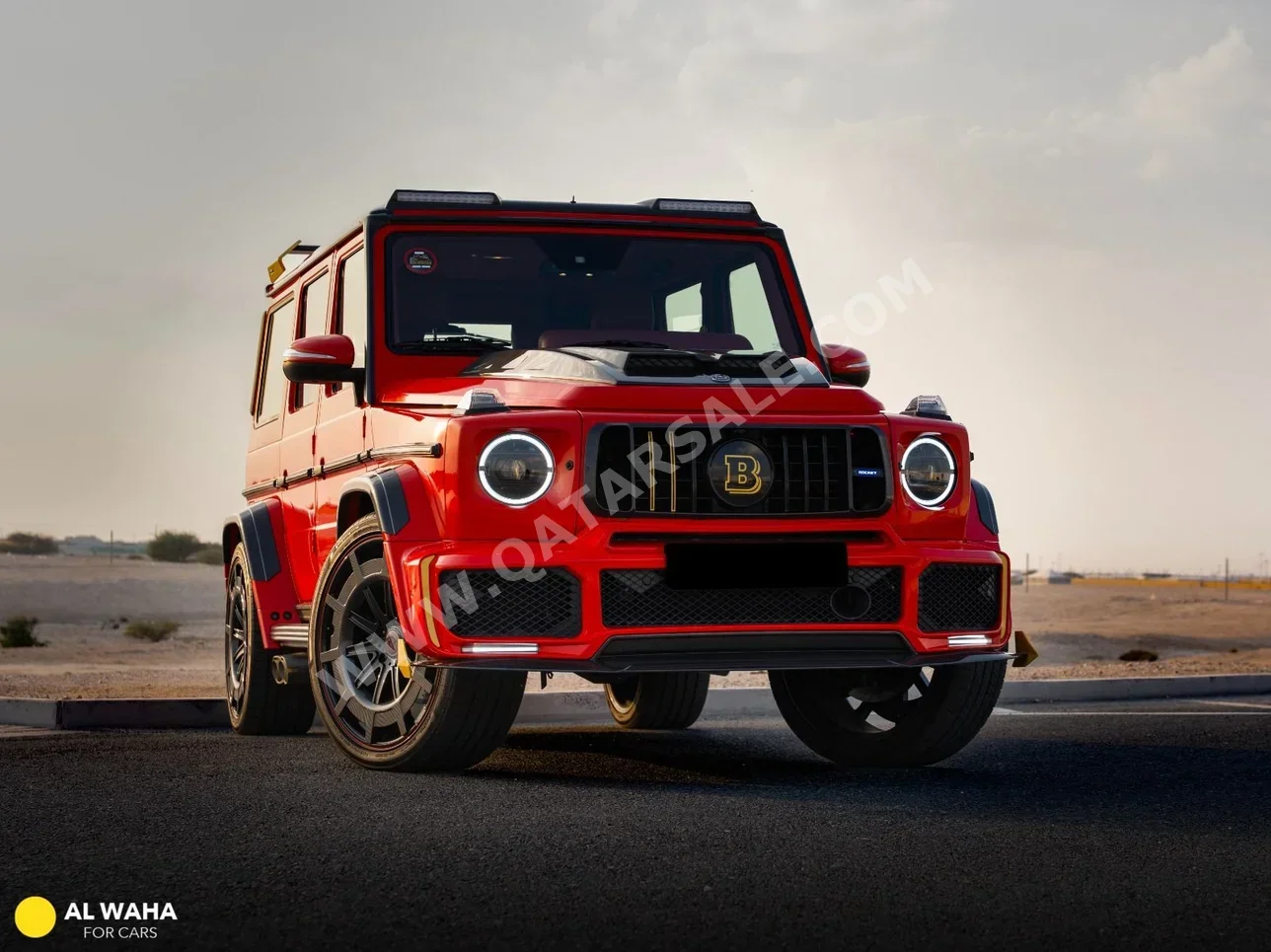 Mercedes-Benz  G-Class  63 AMG  2014  Automatic  222,000 Km  8 Cylinder  Four Wheel Drive (4WD)  SUV  Red