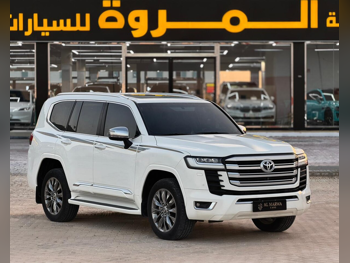 Toyota  Land Cruiser  VX Twin Turbo  2024  Automatic  55,000 Km  6 Cylinder  Four Wheel Drive (4WD)  SUV  White  With Warranty
