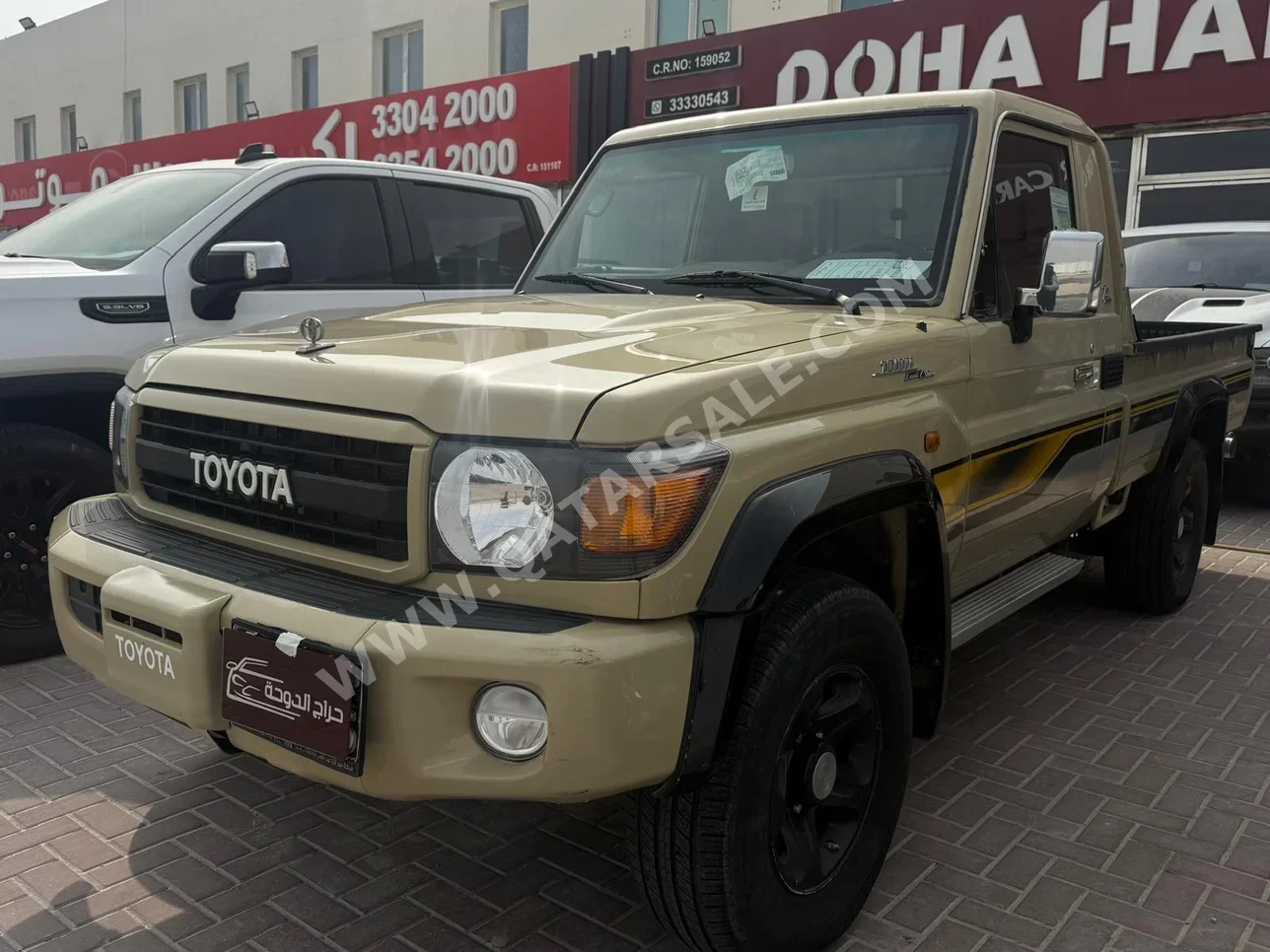 Toyota  Land Cruiser  LX  2022  Manual  138,000 Km  6 Cylinder  Four Wheel Drive (4WD)  Pick Up  Beige