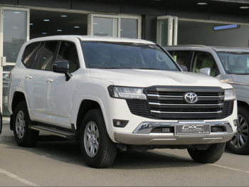 Toyota  Land Cruiser  GX  2025  Automatic  17,000 Km  6 Cylinder  Four Wheel Drive (4WD)  SUV  White  With Warranty
