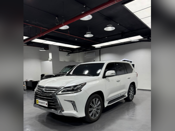 لكزس  ال اكس  570  2016  اوتوماتيك  216,000 كم  8 سلندر  دفع رباعي  اس يو في  أبيض