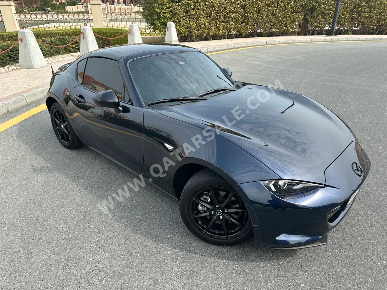 Mazda MX 5 2024 Automatic 28,000 Km 4 Cylinder Rear Wheel Drive (RWD) Convertible Dark Blue With Warranty