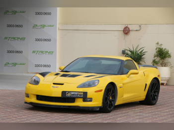 Chevrolet  Corvette  ZO6 60th Anniversary Edition  2013  Manual  50,000 Km  8 Cylinder  Rear Wheel Drive (RWD)  Coupe / Sport  Yellow