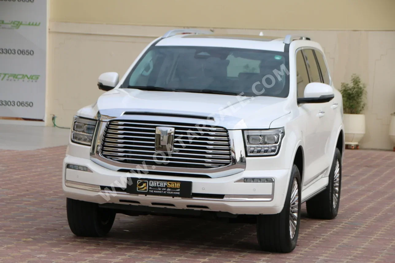 GWM  Tank  500  2025  Automatic  12,000 Km  6 Cylinder  Four Wheel Drive (4WD)  SUV  White  With Warranty