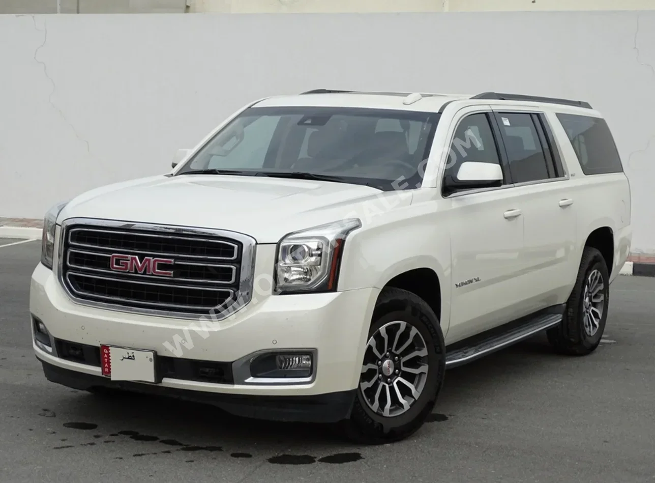GMC Yukon SLT 2015 Automatic 110,000 Km 8 Cylinder Four Wheel Drive (4WD) SUV White
