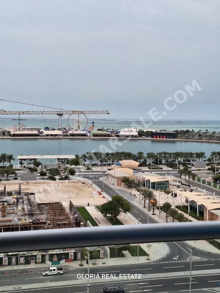 2 غرف نوم  شقة  للايجار  في لوسيل -  منطقة المارينا  مفروشة بالكامل