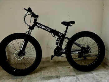 دراجة جبلية - همر - كبير(19-20 بوصة) - أسود