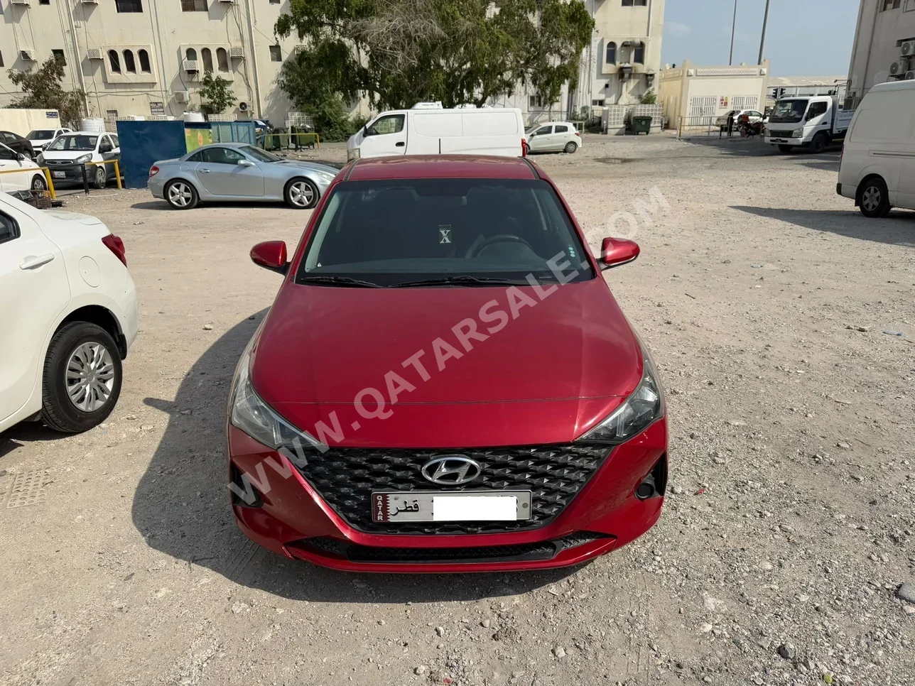 Hyundai  Accent  Sedan  Red  2023
