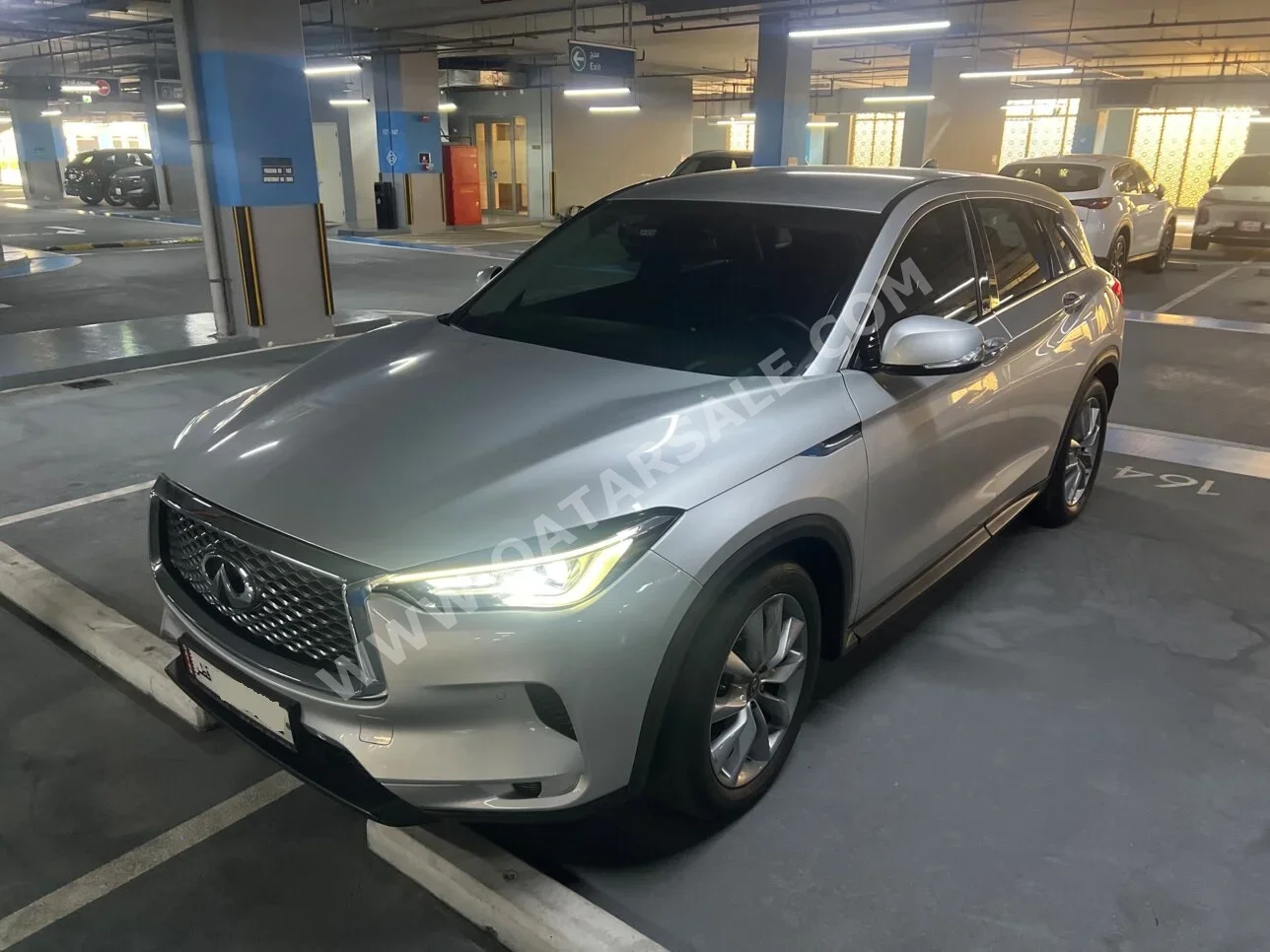 Infiniti QX 50 2020 Automatic 63,000 Km 4 Cylinder All Wheel Drive (AWD) SUV Gray