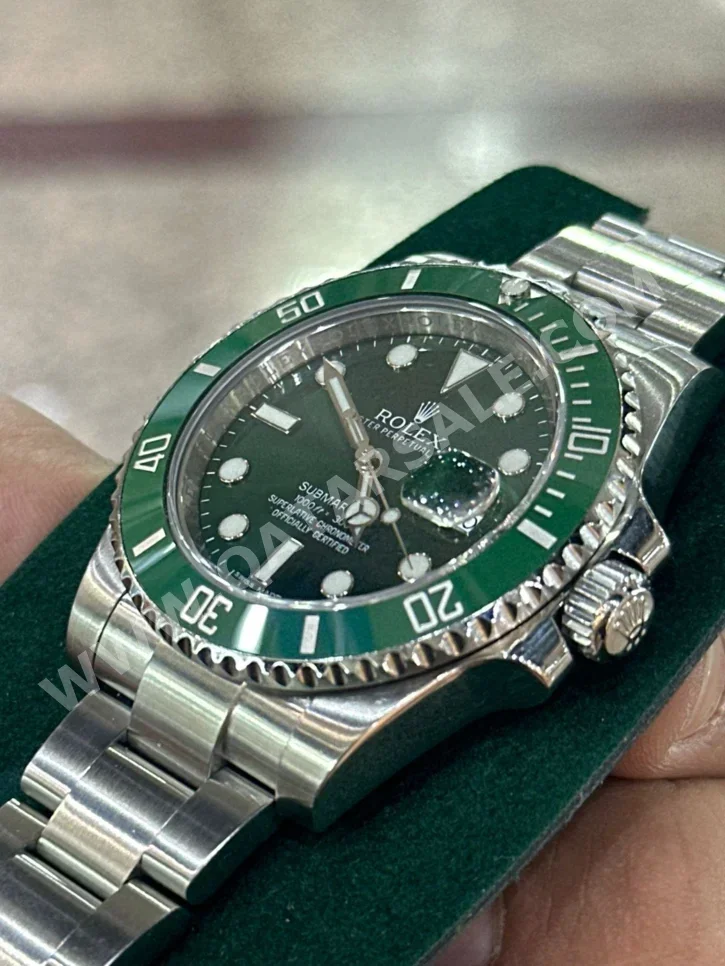 Watches - Rolex - Multi Analogue/Digital - Green - Men Watches