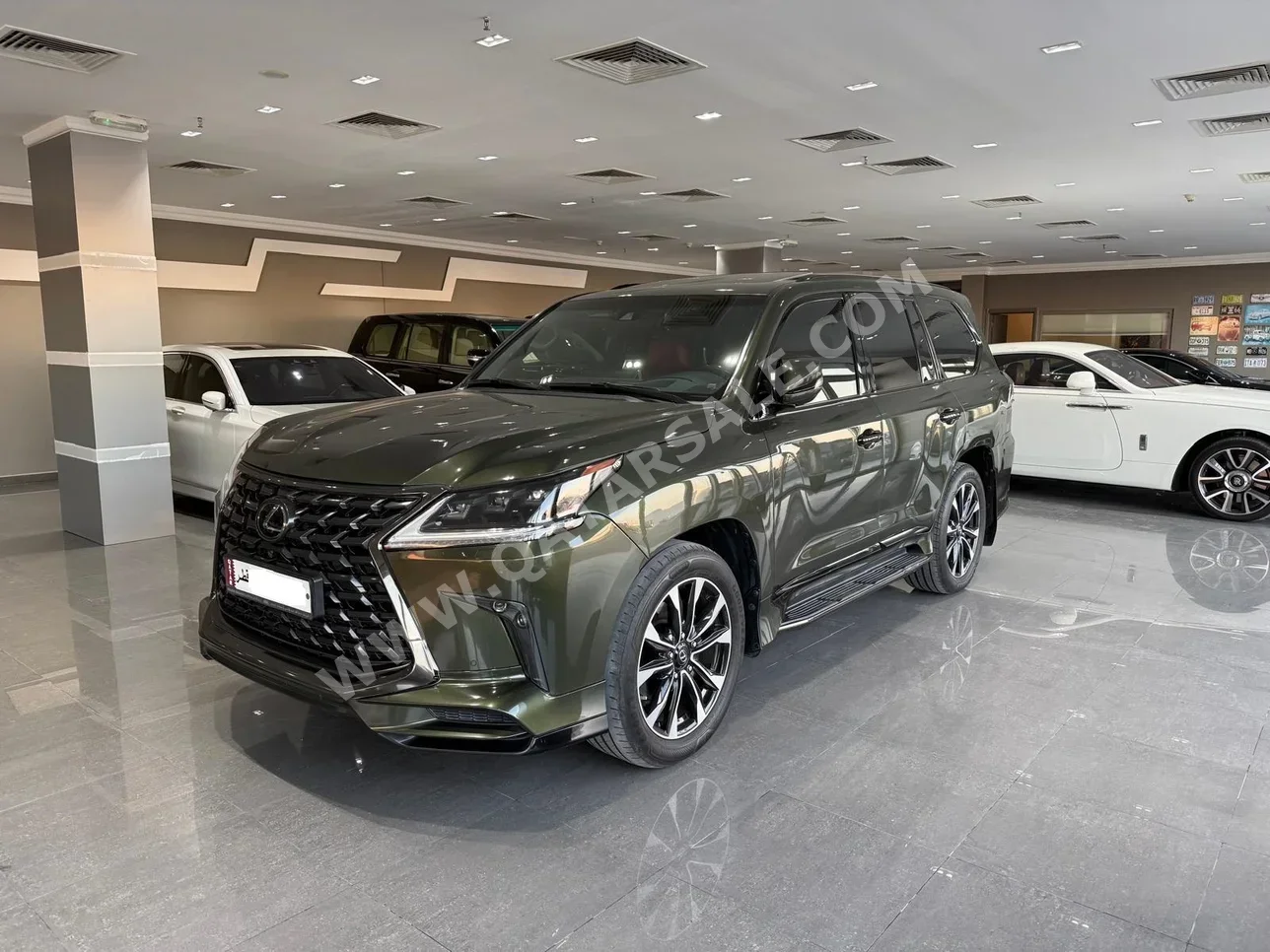 Lexus  LX  570 S Black Edition  2021  Automatic  180,000 Km  8 Cylinder  Four Wheel Drive (4WD)  SUV  Green