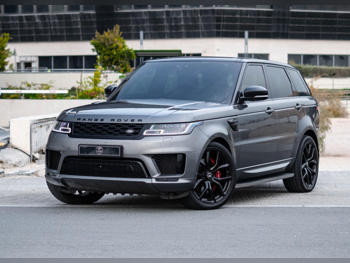 Land Rover  Range Rover  Sport HSE Supercharged  2019  Automatic  100,000 Km  16 Cylinder  All Wheel Drive (AWD)  SUV  Gray  With Warranty