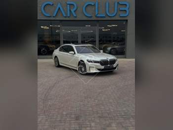 BMW  7-Series  730 Li  2021  Automatic  66,000 Km  4 Cylinder  Rear Wheel Drive (RWD)  Sedan  White