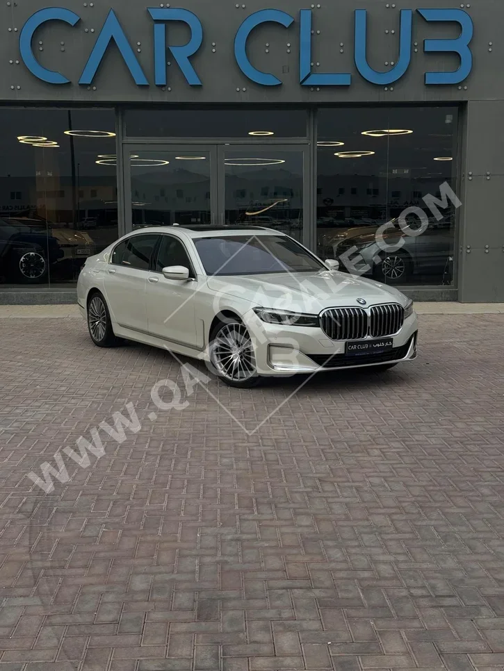 BMW  7-Series  730 Li  2021  Automatic  66,000 Km  4 Cylinder  Rear Wheel Drive (RWD)  Sedan  White