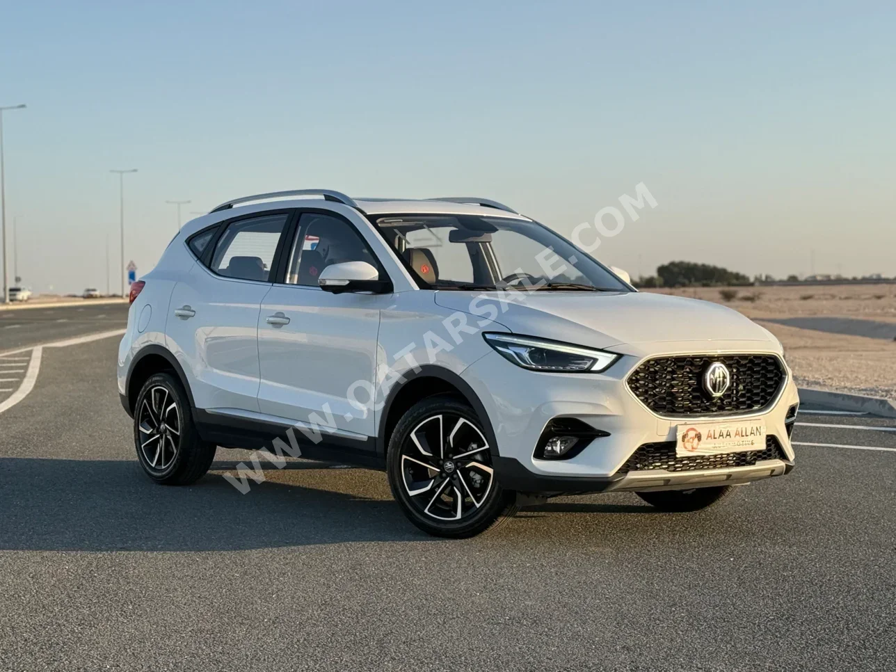 ام جي  زد اس  2023  اوتوماتيك  0 كم  4 سلندر  سحب امامي  اس يو في  أبيض  تحت الضمان