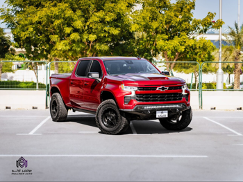 Chevrolet  Silverado  RST  2022  Automatic  57,000 Km  8 Cylinder  Four Wheel Drive (4WD)  Pick Up  Red
