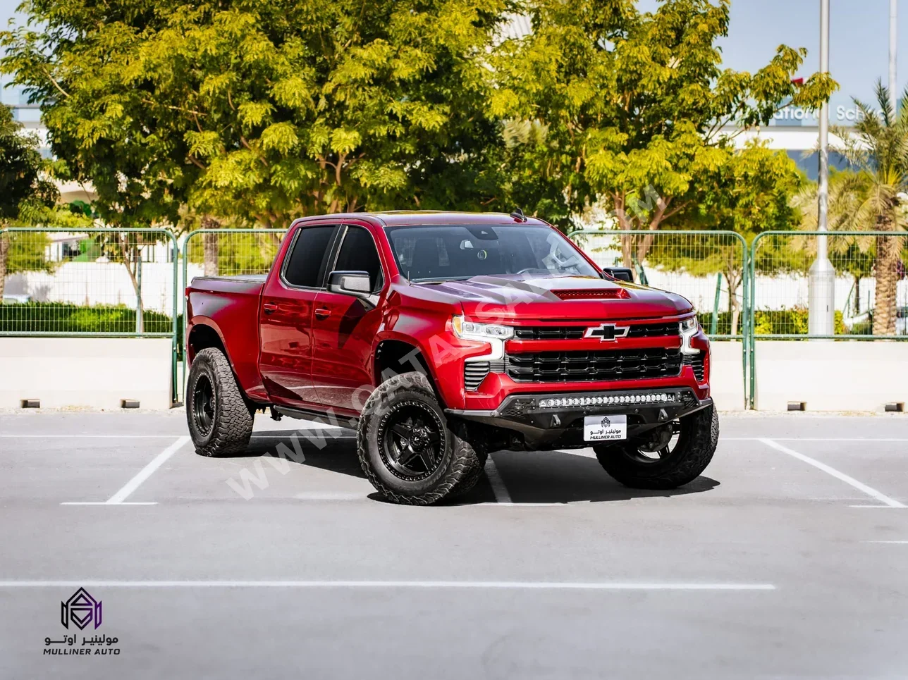 Chevrolet  Silverado  RST  2022  Automatic  57,000 Km  8 Cylinder  Four Wheel Drive (4WD)  Pick Up  Red