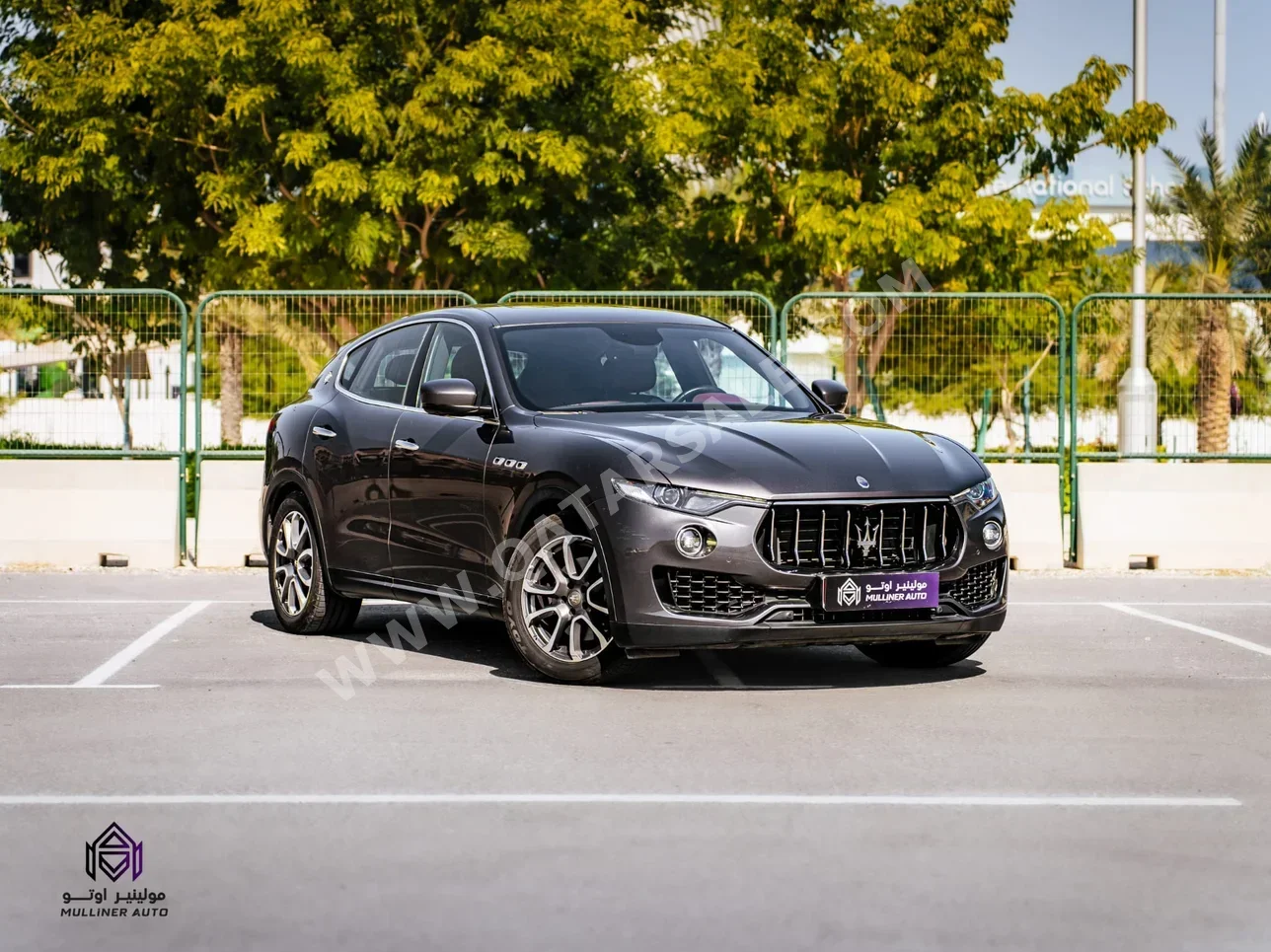 Maserati  Levante  Q4  2017  Automatic  87,000 Km  6 Cylinder  Four Wheel Drive (4WD)  SUV  Gray