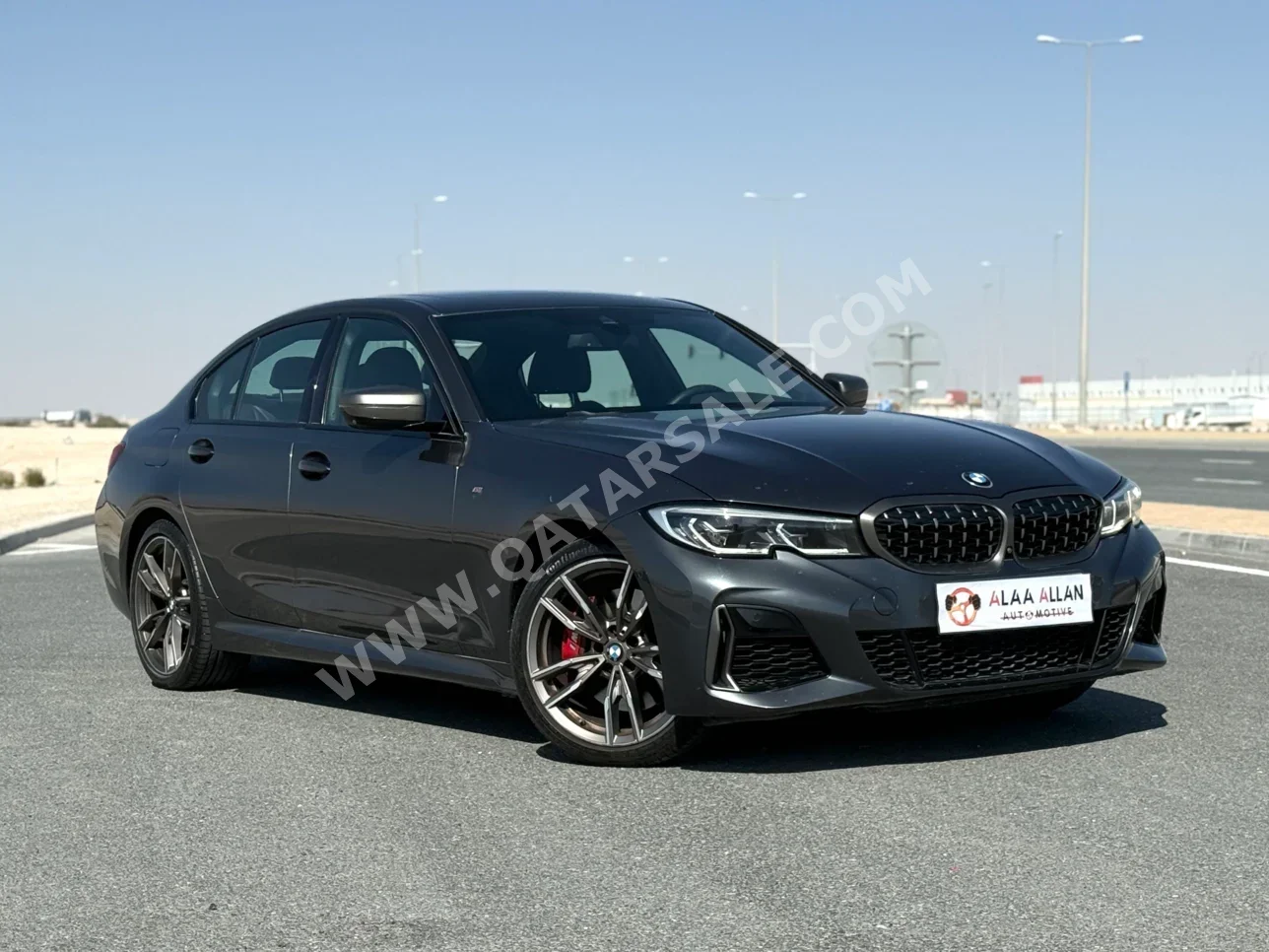 بي ام دبليو الفئة - ام 340 اي 2021 اوتوماتيك 58,900 كم 6 سلندر سحب امامي سيدان أسود تحت الضمان