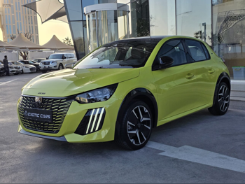 Peugeot  208  GT Line  2025  Automatic  6,500 Km  3 Cylinder  Front Wheel Drive (FWD)  Hatchback  Green  With Warranty