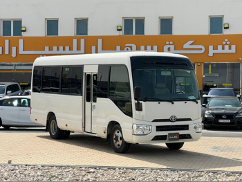 Toyota  Coaster  2019  Manual  300,000 Km  4 Cylinder  Rear Wheel Drive (RWD)  Van / Bus  White