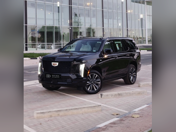 Cadillac  Escalade  Premium Luxury Sport  2025  Automatic  0 Km  6 Cylinder  Four Wheel Drive (4WD)  SUV  Black  With Warranty