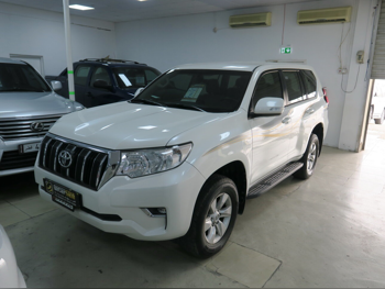Toyota  Prado  2018  Automatic  89,000 Km  4 Cylinder  Four Wheel Drive (4WD)  SUV  White