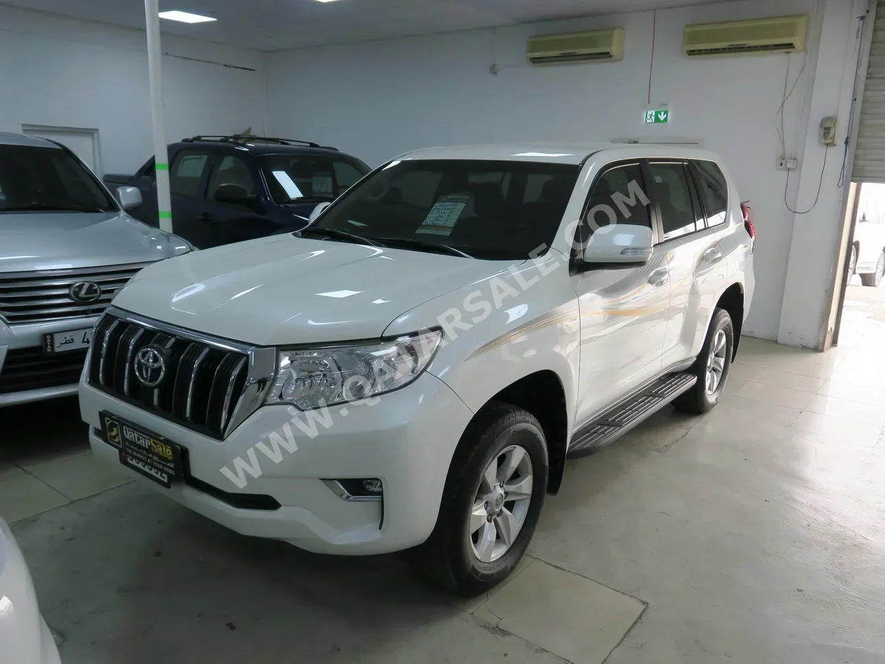 Toyota Prado 2018 Automatic 89,000 Km 4 Cylinder Four Wheel Drive (4WD) SUV White