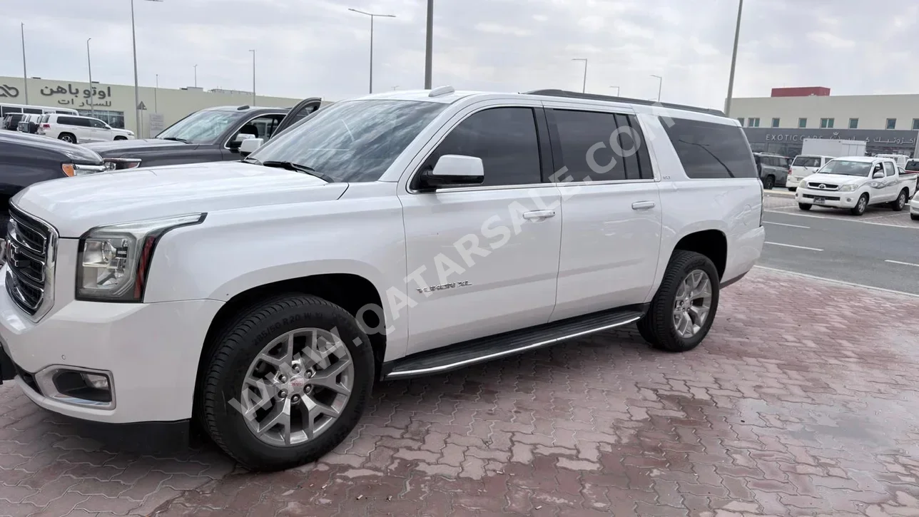 جي ام سي  يوكون  اكس ال اس ال تي  2018  اوتوماتيك  144,000 كم  8 سلندر  دفع رباعي  اس يو في  أبيض
