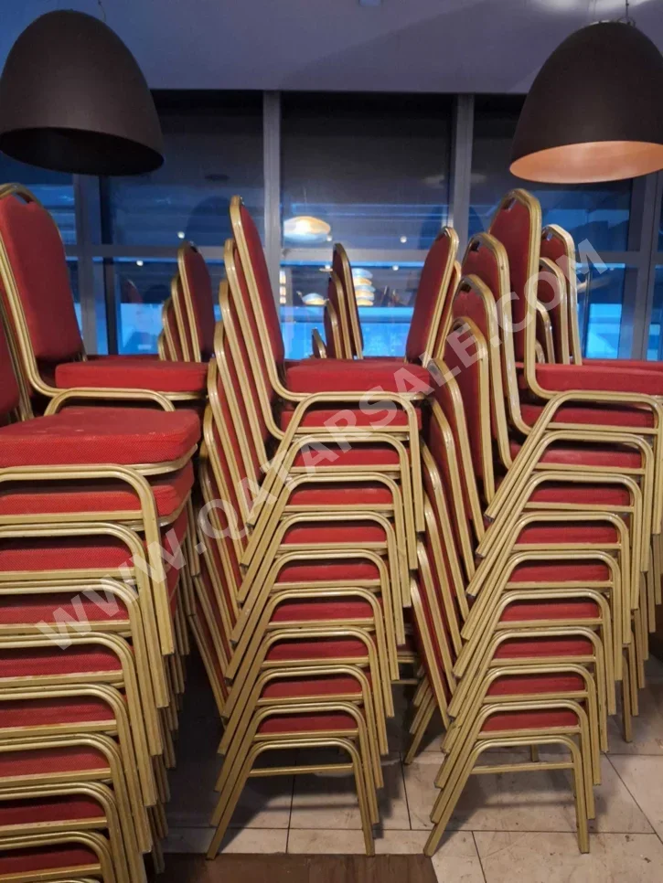 الكراسي والمقاعد - لايف ستايل  - أحمر  - قطعة مفردة